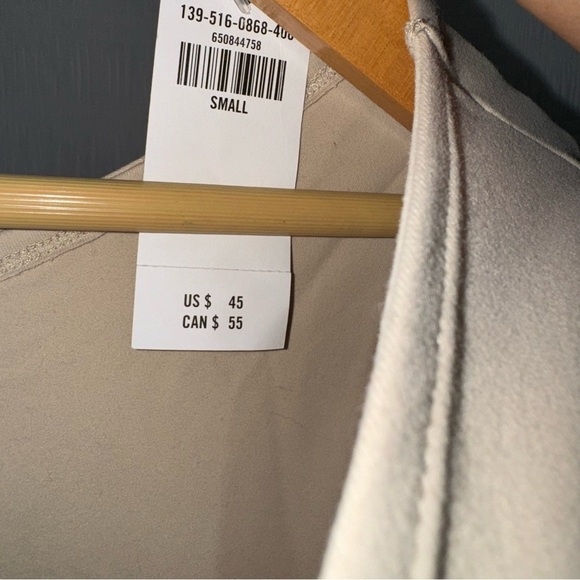 Abercrombie & Fitch Smooth Tan One Long Sleeve thing Bodysuit Small - Picture 3 of 5